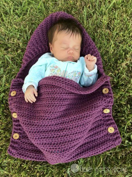 Newborn Sleep sack crochet pattern for Painted Canyon Cardigan    #FreeCrochetPattern Newborn Sleep Sack, Newborn Sleeping Bag, Baby Cocoon Pattern, Newborn Pattern, Baby Slaapzakken, Crochet Cocoon, Crochet Baby Cocoon, Baby Cocoon, Baby Sleep Sack