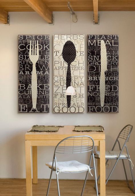 Kitchen Word Art, Country Kitchen Wall Decor, Kitchen Wall Prints, Farmhouse Kitchen Wall Decor, Quirky Kitchen, Kitchen Words, Kitchen Decor Wall Art, Metal Tree Wall Art, Favorite Meals