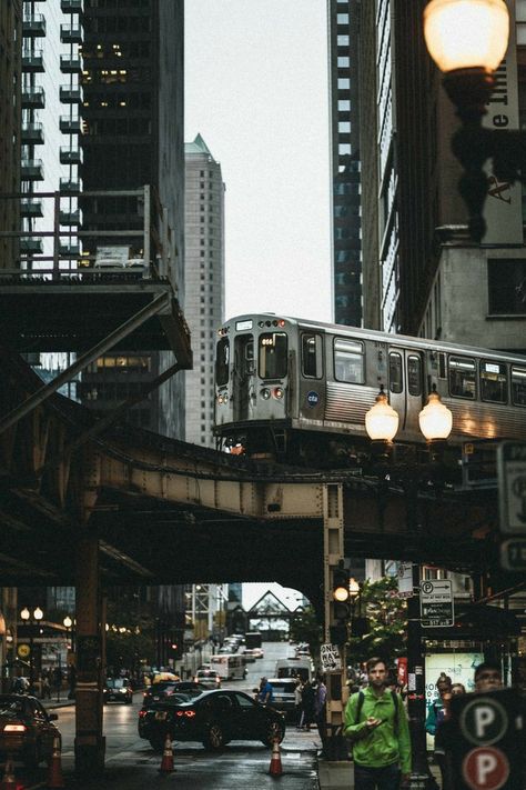 Chicago Aesthetic, Cityscape Photography, Chicago Photos, My Kind Of Town, U Bahn, Never Sleep, Urban City, City Wallpaper, City Landscape