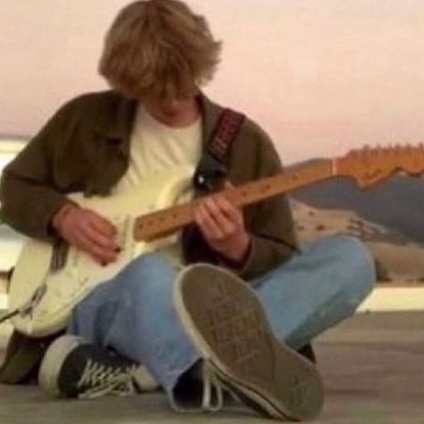 The Roof, Electric Guitar, A Man, Roof, Guitar, Audio, Blonde