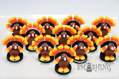 Cookie Turkeys, Oreo Turkey, Malted Milk Balls, Diy Turkey, Activity Day Girls, Thanksgiving Treats, Holiday Eating, Malted Milk, Oreo Cookie