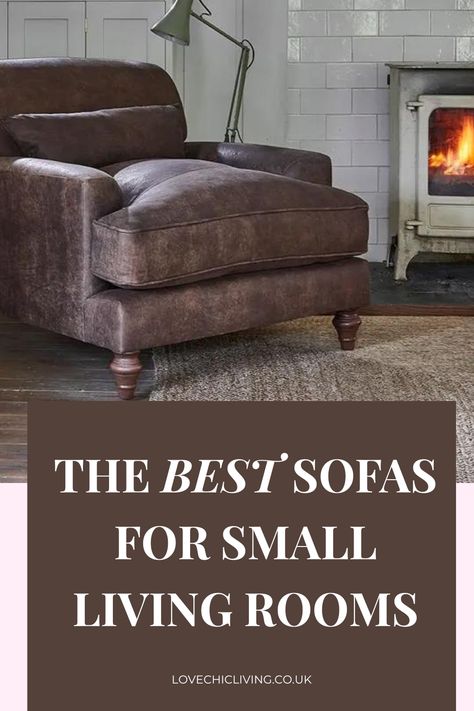 Experience the magic of compact comfort with our handpicked selection of small soas for small living rooms. Perfectly designed to maximize your tiny living spaces without sacrificing style or snugness. From sleek modern designs to luxurious velvet variants, we've got the perfect compact sofa to transform your small living room into an inviting lounging paradise. Discover your next small-space furniture hero today! Small Leather Sofa, Loveseats For Small Spaces, Tiny Sofa, Small Room Sofa, Small Sofas, Compact Sofa, Small Loveseat, Small Sofa Bed, Tiny Living Space