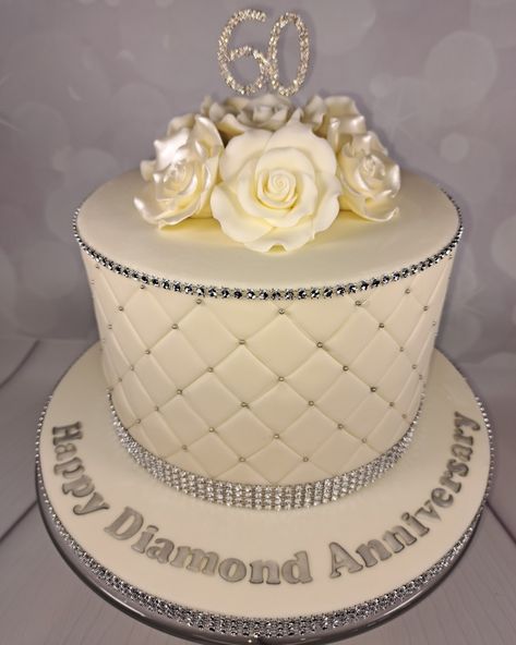 Diamond Anniversary Cake Diamond Anniversary Cake, Anniversary Cake, Diamond Anniversary, Cake