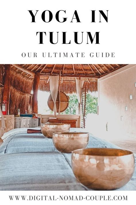 Are you heading to Tulum to experience yoga? Check out our ultimate guide on yoga to find out the best retreats, yoga sudios and teachers in Tulum town and beach! #yoga #tulum #yogaretreats #retreats #yogastudio #mexico #retreat #cancun #spiritual #teacher #yogaclasses Tulum Town, Tulum Yoga, Tulum Travel Guide, Tulum Travel, Yoga Poster, Practice Yoga, Beach Yoga, Best Spa, Yoga Classes