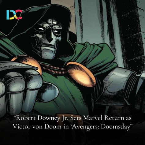 Robert Downey Jr. is returning to the Marvel Cinematic Universe as Victor von Doom in a new “Avengers” movie titled “Avengers: Doomsday,” which will be directed by Joe and Anthony Russo in their own return to Marvel. . . . #robertdowneyjr #drdoom #victorvondoom #marvelcinematicuniverse #avengers #marvel #anthonyrusso #joerusso Victor Von Doom, Dr Doom, Doctor Doom, Robert Downey, Robert Downey Jr, Marvel Cinematic Universe, Marvel Cinematic, Avengers