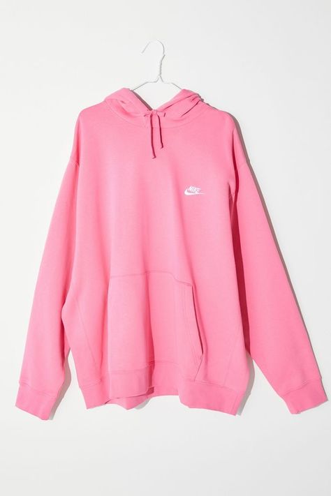 Nike Swoosh Hoodie Sweatshirt Irina Shayk Dress, Pink Nike Hoodie, Nyc Girl, Pink Nike, Irina Shayk, Nike Sweatshirts, Nike Swoosh, Nike Hoodie, Oversized Sweatshirt