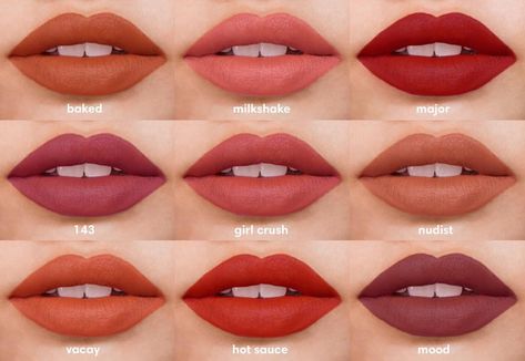 Fluffmatte lipstick in our 9 most wearable shades 💋 which ones are you guys feeling most? Sunnies Face, Beauty Room Decor, Art Painting Acrylic, Which One Are You, Beauty Room, Dream Board, Love Makeup, Matte Lipstick, Skin Makeup