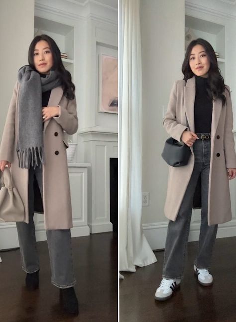 winter - Extra Petite Trench Coat Outfit For Petite Women, Cold Weather Outfits Petite, Guest Wedding Outfits Winter, Best Coats For Petite Women, Black Pea Coat Outfits Women, Petite Women Winter Outfit, Winter Outfit For Short Women, Petite Winter Outfits 2024, Winter Outfits Petite Women