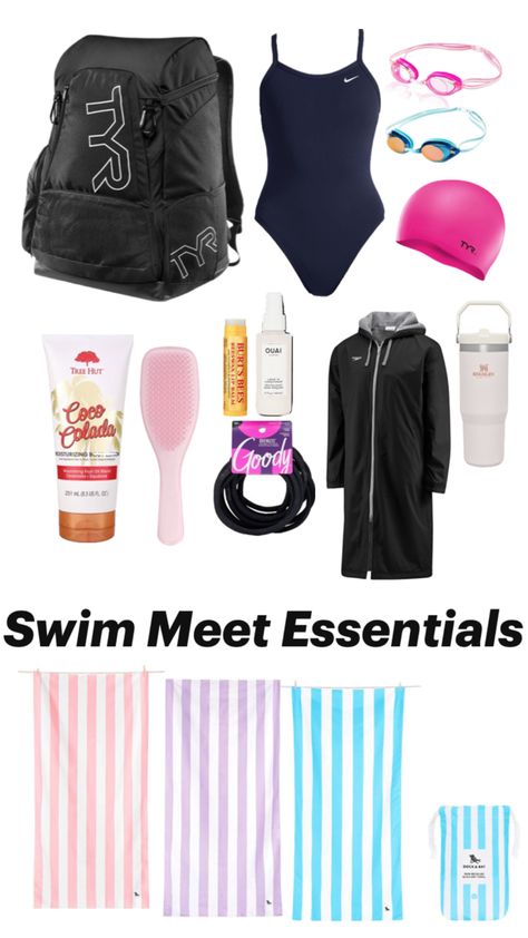 Swim Meet, Burts Bees, Travel Essentials, The Balm, Swimming, Travel