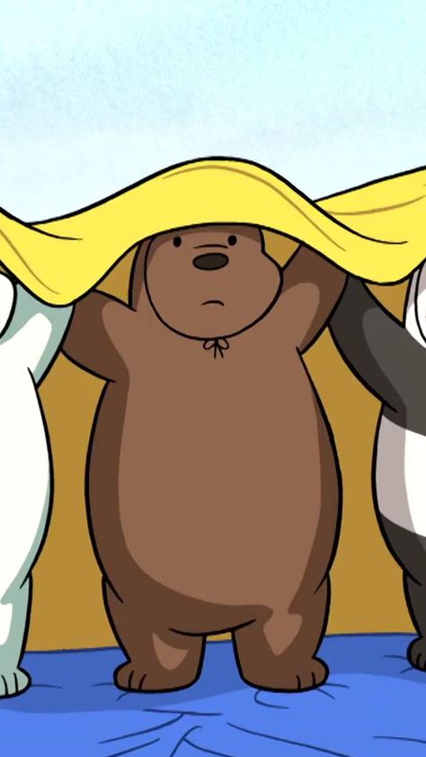 Beruang Grizzly, Fall Wallpaper Tumblr, Friendship Wallpaper, Land Of Ooo, Best Friend Wallpaper, We Bare Bears Wallpapers, Bff Drawings, Cute Babies Photography, Buku Skrap