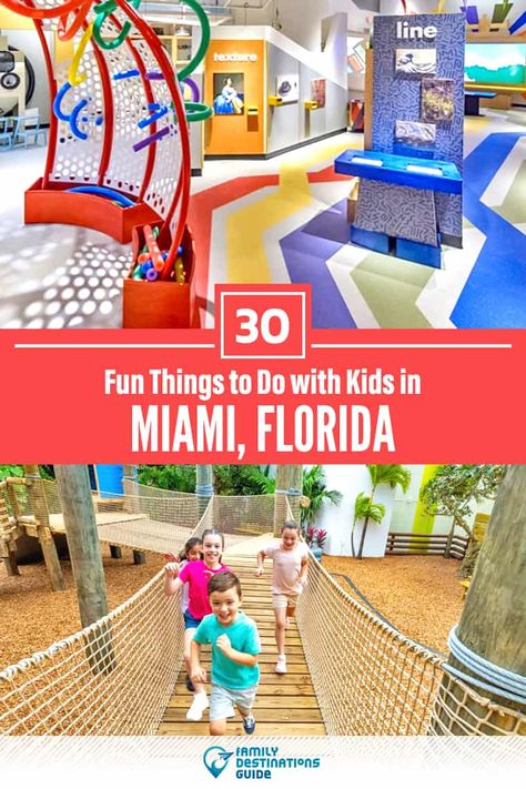 Miami With Kids, Things To Do In Miami, Miami Vacation, South Beach Hotels, Kids Things To Do, Florida State Parks, Hollywood Florida, Things To Do With Kids, South Beach Miami