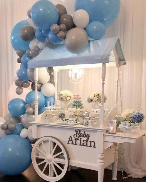 Bizzie Bee Creations | Services Creative Baby Shower Ideas, Baby Shower Songs, Dessert Cart, Baby Shower Dessert, Baby Shower Planner, Baby Shower Gift Bags, Transparent Balloons, Creative Baby Shower, Balloon Box