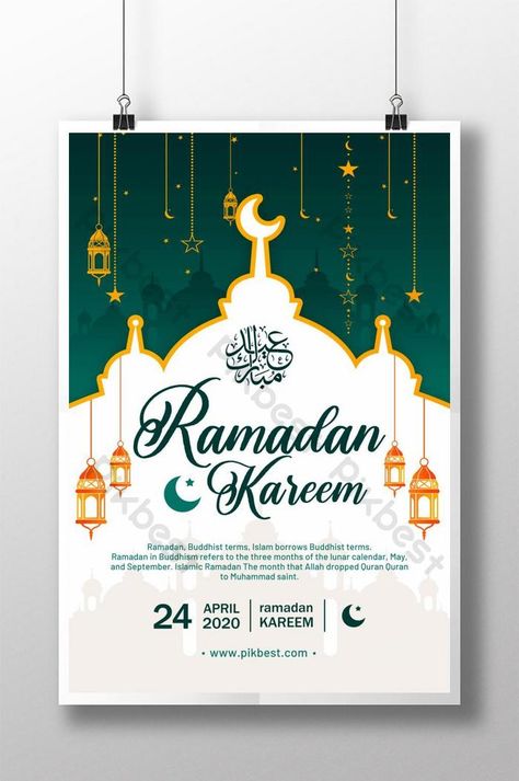 Templat desain poster hijau Festival Ramadhan Islam#pikbest# Poster Ramadhan Design, Green Poster Design, Islamic Design Graphic, Ramadhan Design, Video Iklan, Ramadan Festival, Poster Ramadhan, Letter D Crafts, Islamic Ramadan