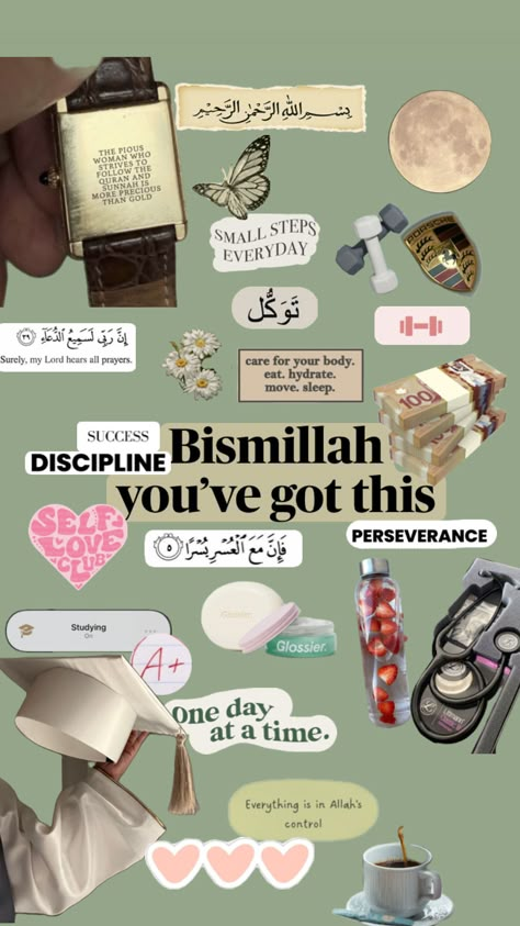 Motivational Wallpaper Iphone, Motivation Study, Med School Motivation, Islamic Wallpaper Iphone, Study Quotes, Motivational Wallpaper, Vision Board Inspiration, Motivation Board, Muslim Lifestyle