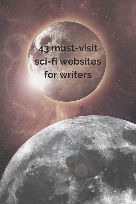 These 43 sci-fi websites for writers provide inspiration for writing about future technology, information on science fiction writing events and more. Websites For Writers, Science Fiction Writing, Writing Sci Fi, Inspiration For Writing, Writing Science Fiction, Writing Projects, Ela Writing, Writing Fantasy, Writing Crafts