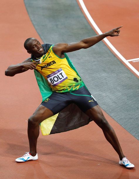 Usain Bolt Quotes, Usian Bolt, Usain Bolt Running, Track And Field Sports, Olympic Track And Field, London 2012 Olympics, Field Athletes, 2012 Olympics, Team Success