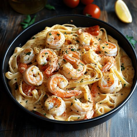 Creamy Marry Me Shrimp Pasta - Marry Me Shrimp Pasta All Recipes, Shrimp Marry Me Pasta, Tuscany Shrimp Pasta, Shrimp Artichoke Pasta Recipes, Mary Me Shrimp Pasta, Garlic Butter Shrimp Fettuccine, Marry Me Shrimp Pasta Recipe, Shrimp Meals Dinners, Shrimp And Tortellini Recipes