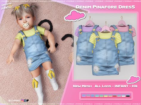 The Sims 4 Infant Cc Clothes, Sims Cc Infant, Sims 4 Cc Hair Toddler, Ts4 Kids, The Sims 4 Bebes, Sims Makeup, Sims Baby, Sims 4 Challenges, The Sims 4 Skin