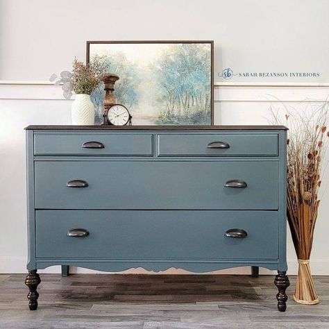 Antique Cedar Blanket Chest . . #interiortrendsurnitureDesign #FurnitureFinds #FurnitureUpcycle #HomeDecor #InteriorDesign #InteriorStyling #DesignInspiration #Interiors #ModernDesign #HomeDesign #InteriorDetails #HomeInspiration #LivingRoomGoals #BedroomBliss #KitchenIdeas #BathroomGoals #SpaceSaving #ContemporaryDesign #HomeInteriors #InteriorTrends Painted Dresser Design, Painted Dresser Color Ideas, Teal Painted Furniture, Blue Green Bedrooms, Gray Painted Furniture, Green Painted Furniture, Painted Dressers, Colorado Blue Spruce, Blue Painted Furniture