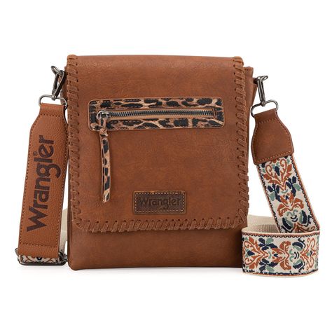 PRICES MAY VARY. Stylish and versatile crossbody bags for women Wrangler by Montana West. Wrangler purse features a unique detachable guitar strap. Satchel purse comes more storage space with multiple compartments and pockets. Western Purses measured 8.8" * 10.2" * 2.5". Shoulder bag comes with CC Pocket. Introducing the Wrangler Purse for Women - the perfect blend of functionality and style. This shoulder handbag is designed with a spacious bucket shape that can hold all your essentials with ea Western Bags Purses, Western Bag, Western Purses, Brown Crossbody Bag, Purse For Women, Crossbody Bags For Women, Pretty Bags, Taos, Satchel Purse