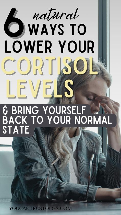 6 Natural Ways to Lower Cortisol Levels Somatic Detox Diet, Cortisol Foods, Cortisol Diet, Cortisol Imbalance, Somatic Exercise, Reduce Cortisol Levels, How To Lower Cortisol, Raw Eating, Reduce Cortisol