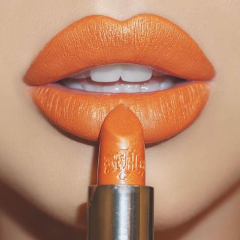 Orange Window, Orange Lipstick, Orange Wedding Flowers, Orange Lips, Bold Lip, Lip Makeup Tutorial, Lip Swatches, Best Lipsticks, Makeup Tutorial For Beginners