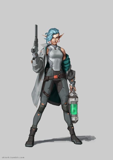 Sci Fi Elves, Scifi Elf, Sci Fi Elf, Sci Fi Rpg, Space Fantasy, Cyberpunk Character, Science Fiction Art, Cyberpunk Art, Space Opera