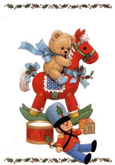 ruth morehead christmas | Ruth Morehead Christmas | Ruth Morehead Navidad tiernas imágenes cute ... Advent Images, Martin Walls, Christmas Toy Soldiers, Artist Christmas, Ruth Morehead, Vintage Christmas Toys, Christmas Teddy Bear, Illustration Noel