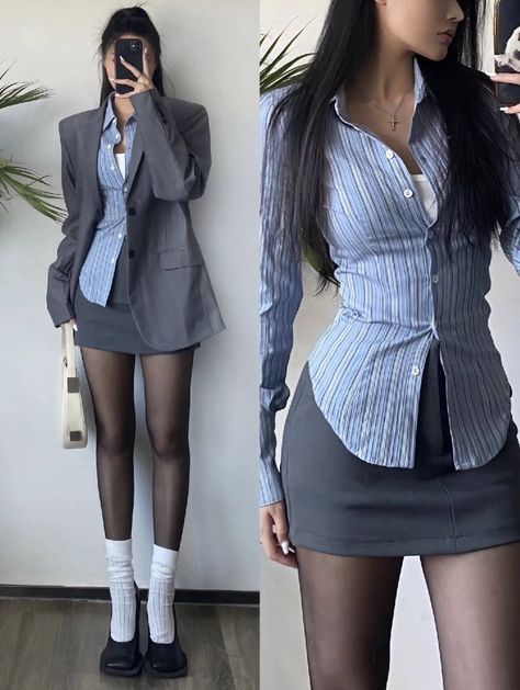 6th Form Outfits, Sixth Form Outfits, Glamouröse Outfits, Populaire Outfits, Modieuze Outfits, Elegantes Outfit, 가을 패션, 여자 패션, Professional Outfits