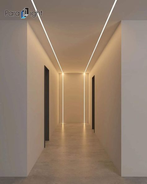 Modern Office Design Inspiration, Luxury Ceiling Design, Simple Ceiling Design, Led Aluminum Profile, New Ceiling Design, Corridor Design, Latest Living Room Designs, House Ceiling Design, Home Lighting Design