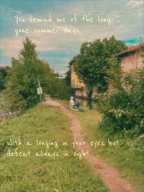 When poetry meets photography. A summer retreat, a summery belonging. #poetry #summervibes #nostalgia #poetrycommunity Poetry Pictures Photography, Summer Nostalgia Quotes, Poetry About Summer, Nostalgia Poems, Ipad Moodboard, June Poetry, Summer Nostalgia Aesthetic, Nostalgia Poetry, Poem Photography