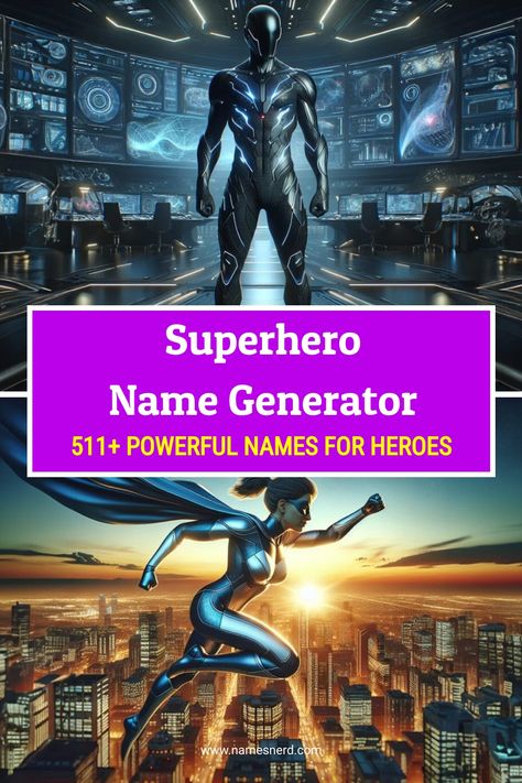 Superhero Name Generator (511+ Powerful Names for Heroes) Superhero Name Generator, Super Hero Name Generator, Mha Name Ideas, Super Hero Names Ideas, Superhero Names Ideas, Hero Name Generator, Super Hero Names, Hero Names, Avengers Names