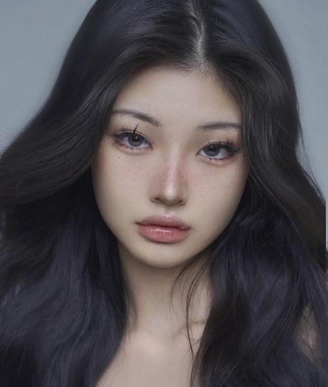 Makeup Asia, Teknik Makeup, Asian Makeup Looks, Corps Idéal, Cute Makeup Looks, Peinados Fáciles Para Cabello Corto, Asian Eye Makeup, Asian Makeup, 인물 사진