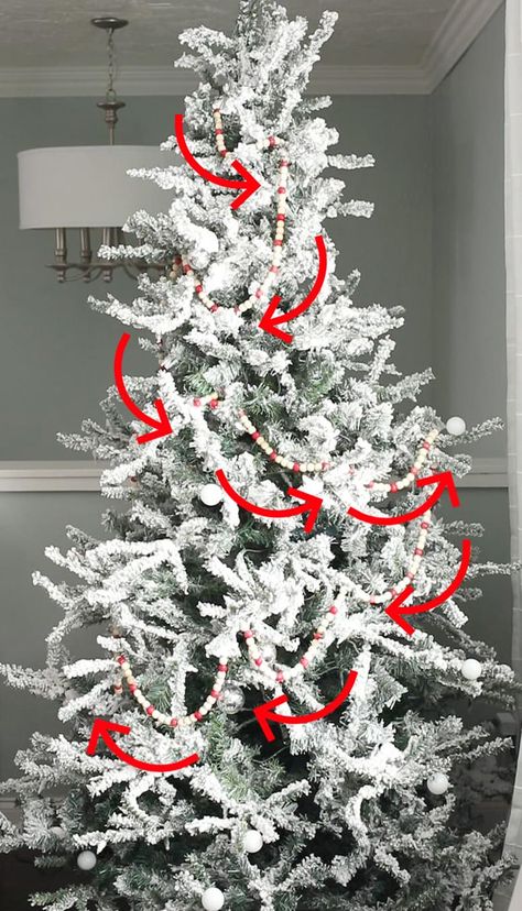 How To Decorate A Christmas Tree Ideas, How To Decorate Ribbon On Christmas Tree, Decorating Pencil Christmas Tree Ideas, Christmas Tree With Large Ornaments, Add Ribbon To Christmas Tree, Adding Ribbon To Christmas Tree, White Lights Christmas Tree, Simple Christmas Tree Decor Ideas, Decorate Christmas Tree Like A Pro