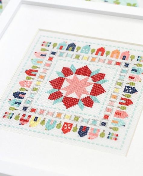 Camille Roskelley (@thimbleblossoms) • Instagram photos and videos Thimble Blossoms, Camille Roskelley, Dmc Floss, Pdf Patterns, Tapestry Needle, Quilt Block, Sewing Room, Embroidery Floss, Embroidery Hoop