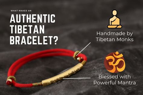 An authentic Tibetan bracelet is charged with a powerful mantra while being handmade by Buddhist monks. Don't fall for imitation bracelets pretending to be the real deal. Find out what makes a real Tibetan bracelet by clicking the image! Tibetan Monk, Buddhist Monks, Tibetan Bracelet, Buddhist Monk, Handmade Jewelry Tutorials, Spiritual Jewelry, Jewelry Tutorials, Mantra, Rope Bracelet