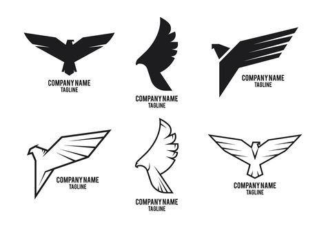 Hawk Logo Company Hawk Logo Design, Hawk Logo, Hawk Tattoo, Logo Minimalista, Logo Design Collection, Logo Company, Ui Design Website, Logo Design Process, Geometric Drawing