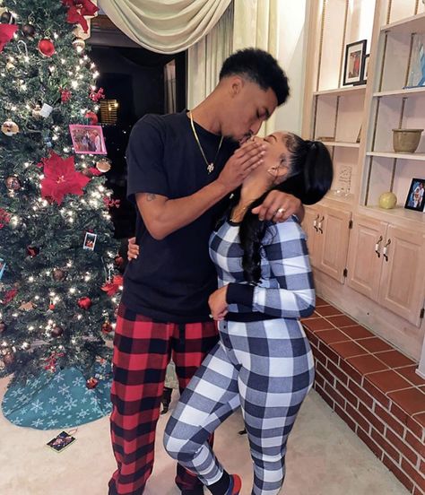 Christmas Couple Pictures, Black Relationship Goals, Couple Pajamas, Bae Goals, Cute Couple Outfits, Black Love Couples, Couples Vibe, Black Couples Goals, Boy And Girl Best Friends