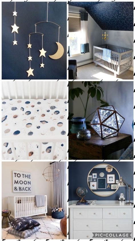 Nursery Space, Boy Nursery Themes, Space Themed Room, Baby Nursery Inspiration, Girl Nursery Themes, Baby Room Themes, Space Boy, Space Themed Nursery, Nursery Room Design