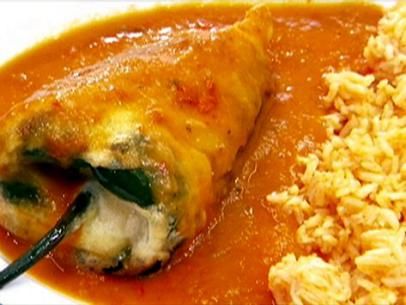 Chiles Rellenos Recipe | Marcela Valladolid | Food Network Stuffed Chili Relleno Recipe, Chile Relleno Recipe, Rellenos Recipe, Chili Relleno, Authentic Mexican Recipes, Chile Relleno, Mexican Food Recipes Authentic, Quesadillas, Mexican Dishes