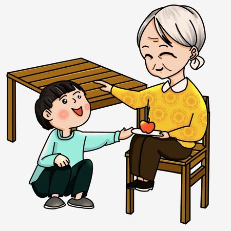 Grandma And Grandson, Apple Png, Memories Art, 2000 Cartoons, Childhood Memories Art, Font Illustration, Graphic Design Background Templates, Feminist Art, Aesthetic Guys