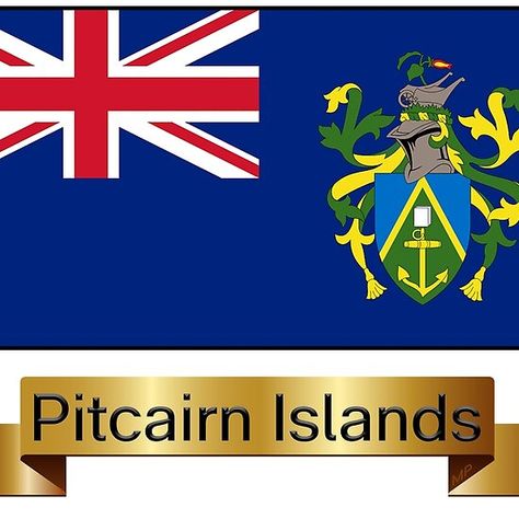 Hms Bounty, British Overseas Territories, Group Of Four, Union Flag, Southern Pacific, The Shield, The Flag, Pitcairn Islands, Coat Of Arms