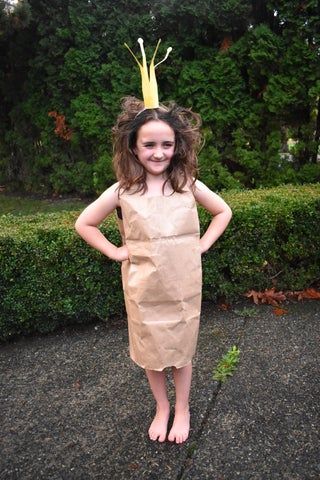 Paper Bag Princess Costume, The Paper Bag Princess, Easy Costumes To Make, Paper Bag Princess, Robert Munsch, Mighty Girl, World Book Day Costumes, Princess Dance, Book Day Costumes