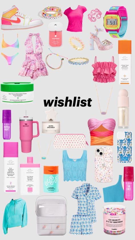 #preppy #wishlist #drunkelephant Preppy Goodie Bags, Preppy Christmas Outfit, Preppy Wishlist, Preppy Essentials, Preppy Brands, School Survival Kits, Dream Wishlist, Preppy Party, Wishlist Ideas