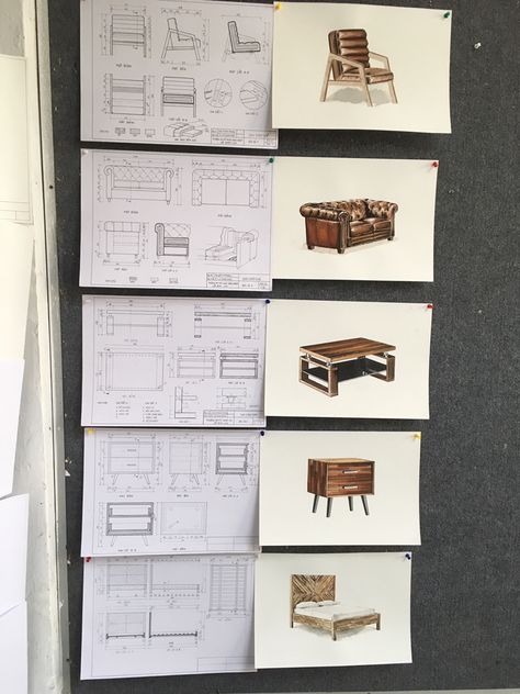 Interior Design Student Portfolio Ideas, Furniture Designer Portfolio, Folding Adirondack Chair Plans, Furniture Design Portfolio, Interior Sketching, Interior Design Portfolio Layout, Interior Design Sketchbook, Interior Drawing, Architecture Design Presentation