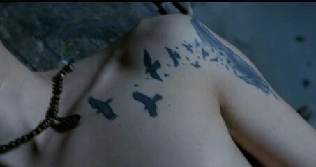 Klaus Mikaelson Klaus Tattoo Joseph Morgan, Joseph Morgan Tattoo Birds, Niklaus Mikaelson Tattoo, Joseph Morgan Tattoo, Klaus Tattoo, Morgan Tattoo, Celebrities Tattoos, Feather With Birds Tattoo, Niklaus Mikaelson