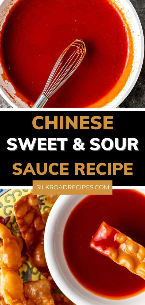 Chinese Sweet And Sour Sauce, Sweet And Sour Sauce Recipe, Sweet N Sour Sauce Recipe, Sweet And Sour Sauces, Asian Sauce, Gravy Sauce, Sweet And Sour Sauce, Homemade Seasonings, Savory Sauce