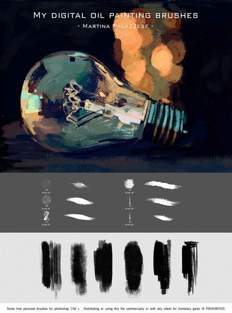 Photoshop Brushes Painting, Oil Painting Brushes, Clip Studio Paint Brushes, Digital Painting Photoshop, Brushes For Photoshop, Oil Paint Brushes, Photoshop Brushes Free, Painting Brushes, Illustrator Brushes