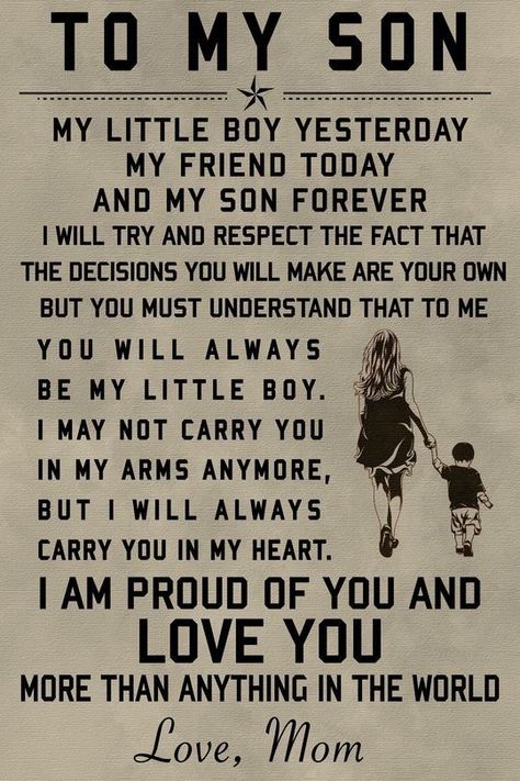 Mother Son Quotes, Son Quotes From Mom, Son Birthday Quotes, My Children Quotes, Mothers Love Quotes, Inspirerende Ord, Mommy Quotes, Son Quotes, I Love My Son