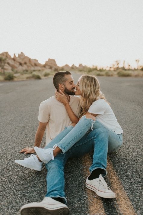 joshua tree fun summer engagement session asha bailey photography destination wedding photographer Engagement Picture Outfits, Cute Engagement Photos, Couple Engagement Pictures, Engagement Pictures Poses, Shotting Photo, Couple Picture Poses, Engagement Photo Poses, Cute Couple Poses, Couple Photoshoot Poses